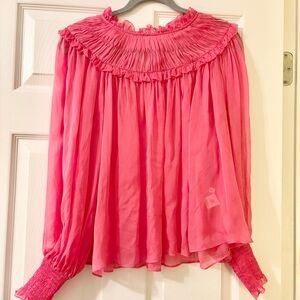 Elegant Pink Women's Top